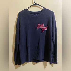 American Eagle grey pull over